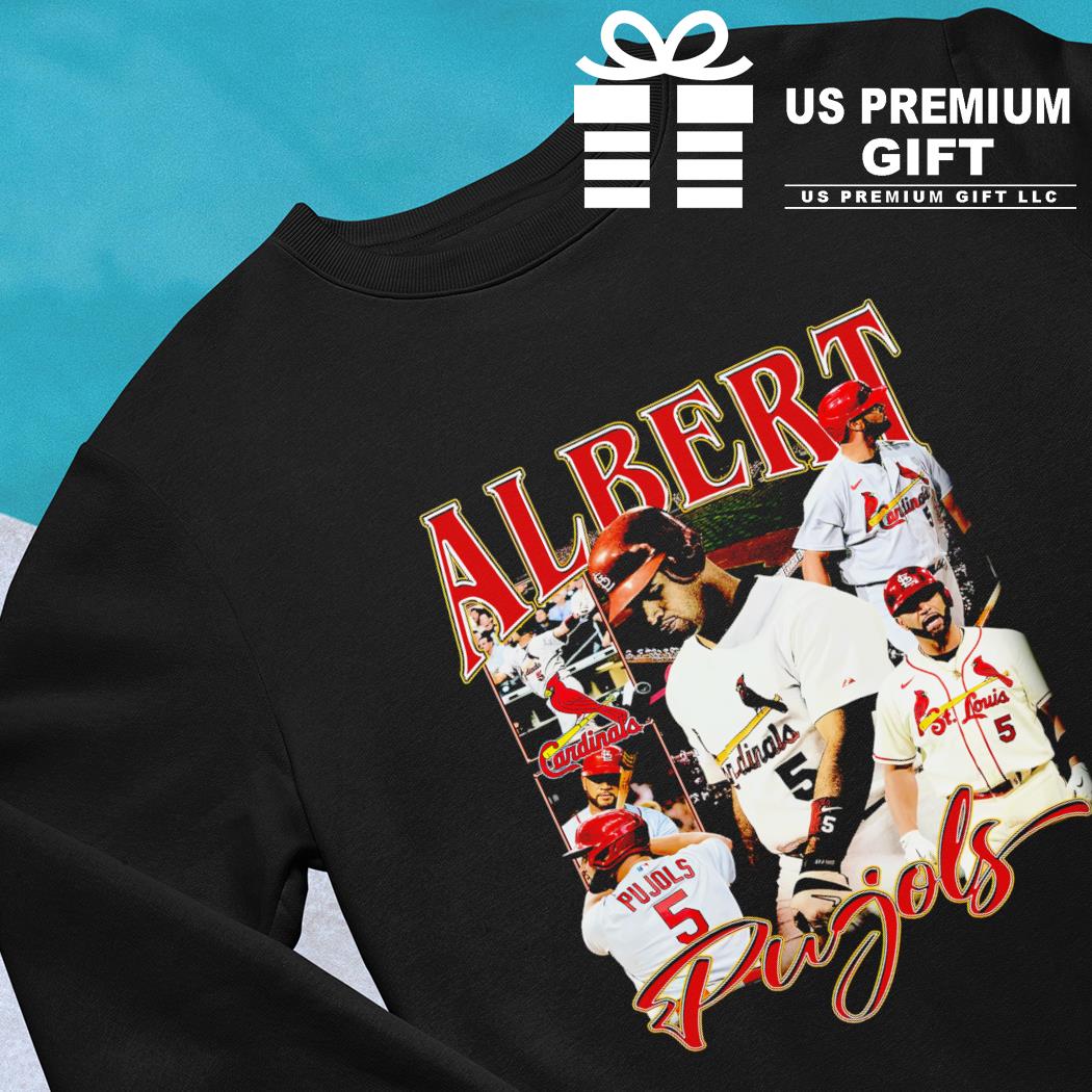 Albert Pujols 5 St. Louis Cardinals baseball player Vintage shirt, hoodie,  sweater, long sleeve and tank top