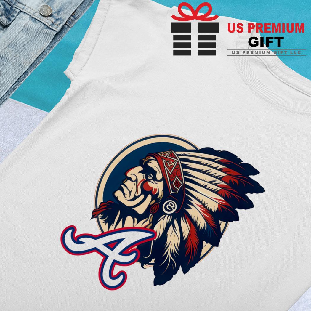 Chief Knockahoma Atlanta Braves Indian logo T-shirt - Dalatshirt