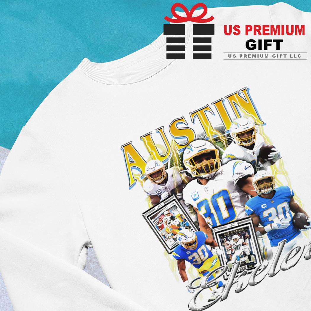 Austin Ekeler Shirt, Los Angeles Football Men's Cotton T-Shirt