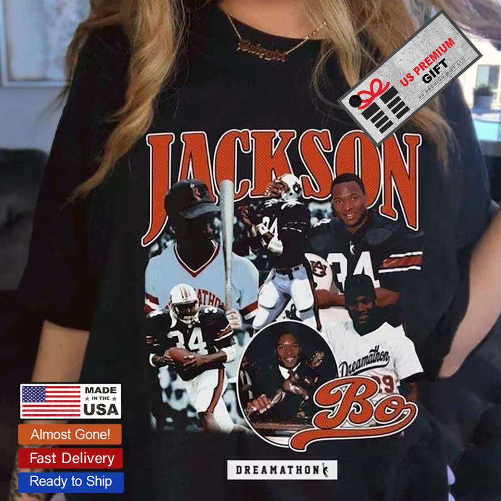 Bo Jackson Dreamthon player football baseball poster shirt, hoodie