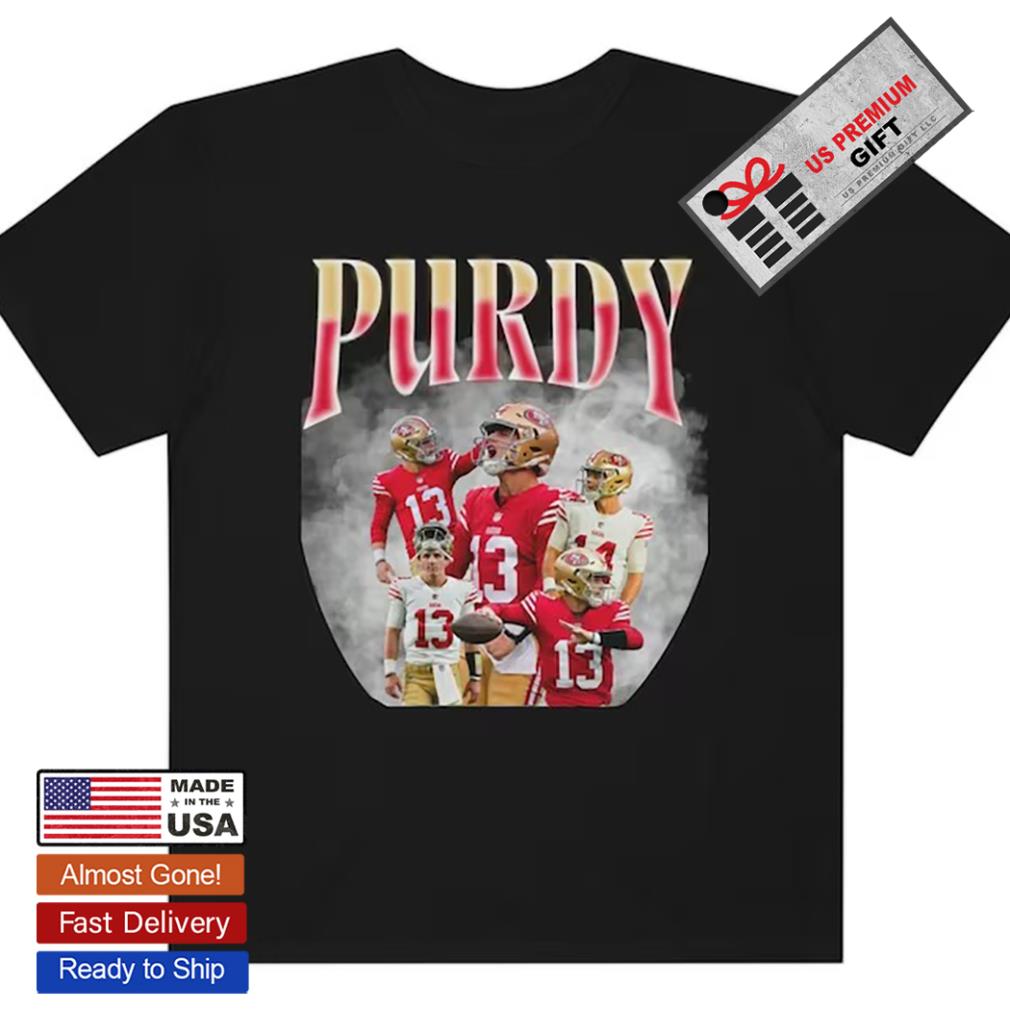 Brock Purdy Shirt, San Francisco Football Unisex Hoodie Short Sleeve