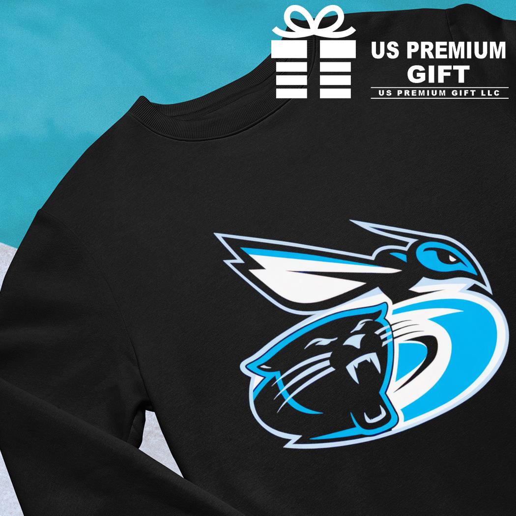 Carolina Panthers denim jacket — brought the joy