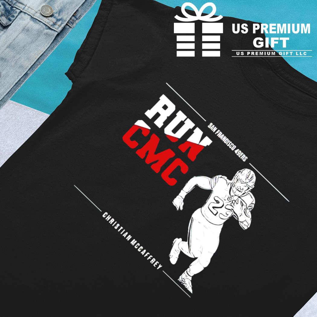 Christian McCaffrey Run CMC Shirt new, Custom prints store