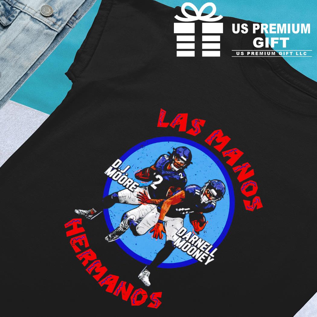 Las Manos Hermanos DJ Moore and Darnell Mooney shirt, hoodie, sweater, long  sleeve and tank top