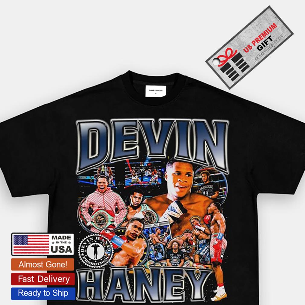 Devin Haney boxe retro poster shirt hoodie sweater long sleeve