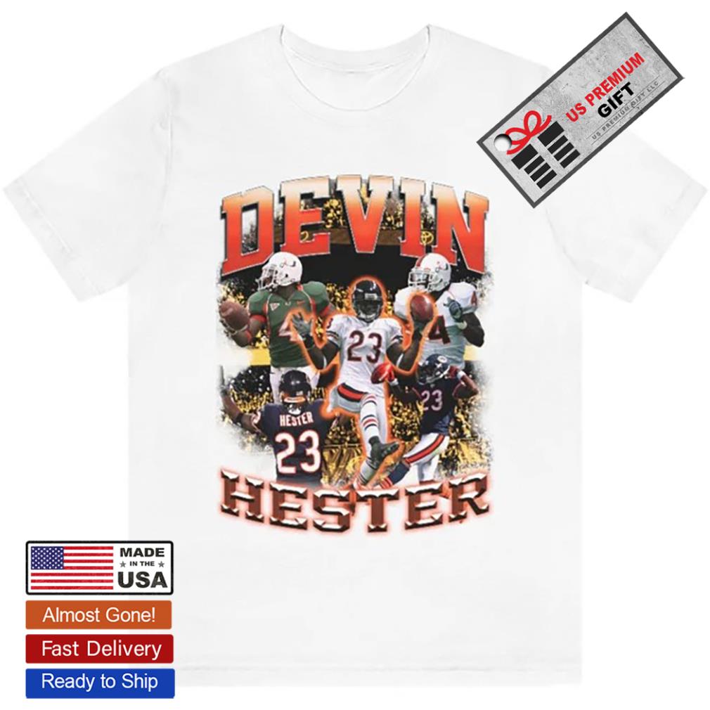 Devin Hester 23 Chicago Bears football poster shirt, hoodie, sweater, long  sleeve and tank top