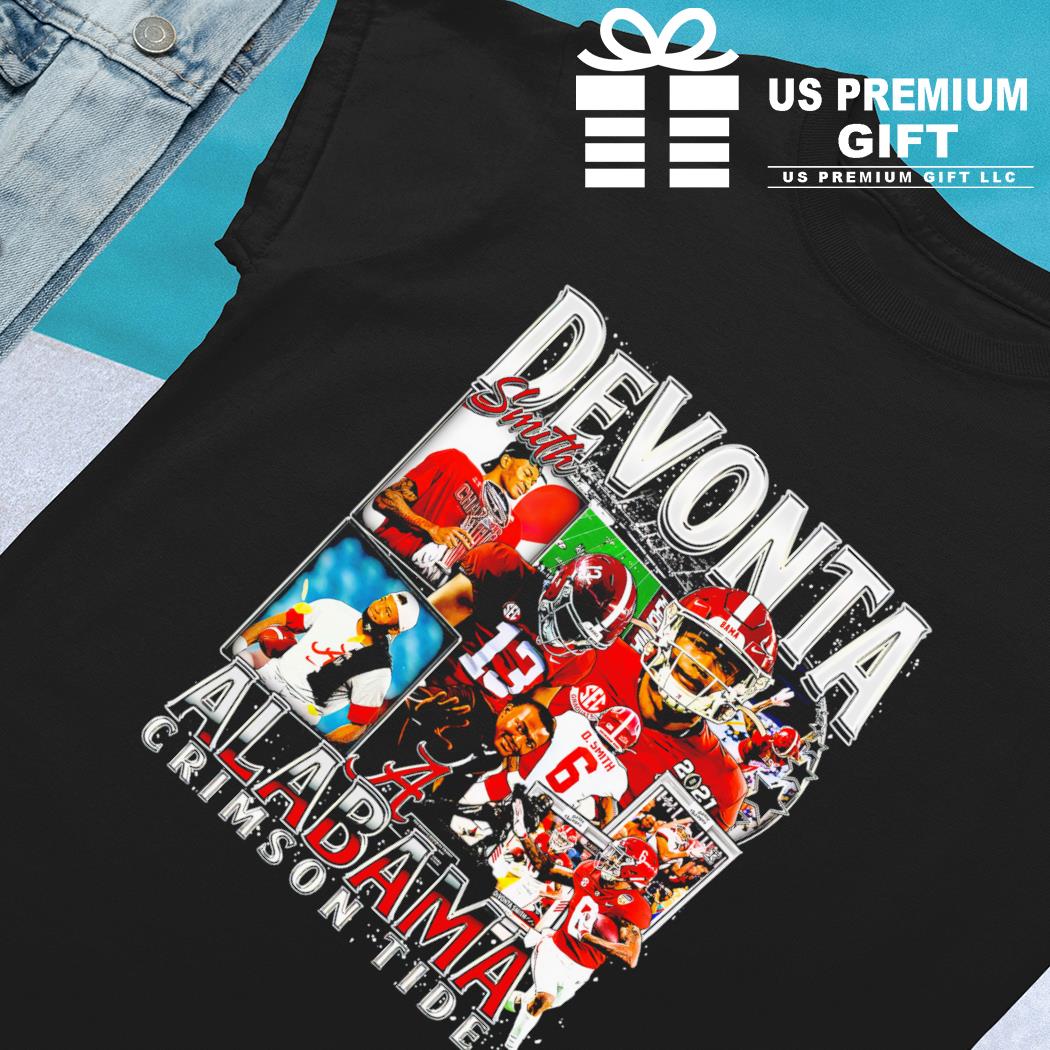 DeVonta Smith Alabama Jerseys, DeVonta Smith Shirts, Alabama