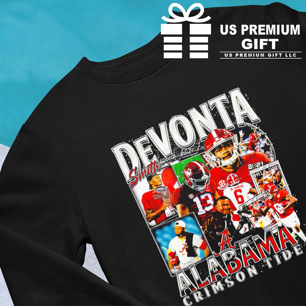 DeVonta Smith Alabama Crimson Tide football player Vintage shirt, hoodie,  sweater, long sleeve and tank top