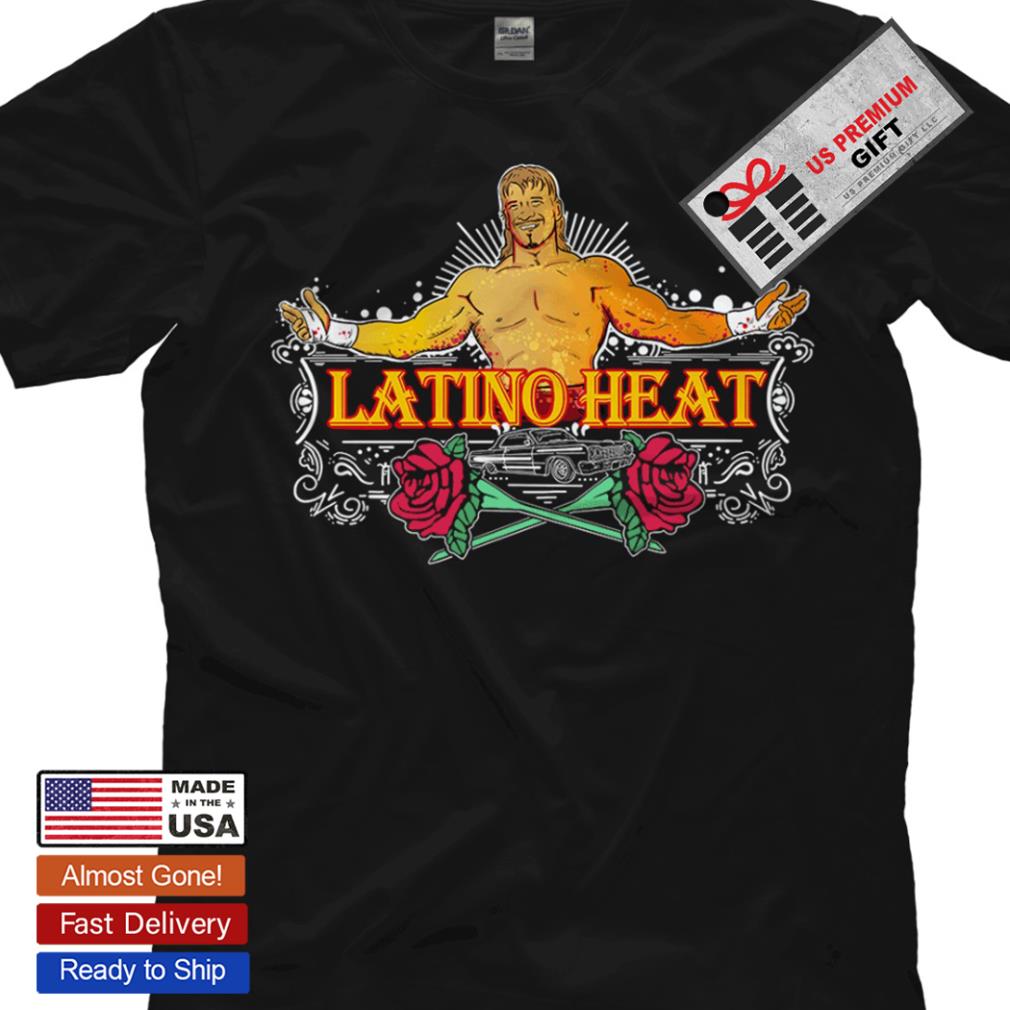 Black Eddie Guerrero Latino Heat T-Shirt, hoodie, sweater, long sleeve and  tank top