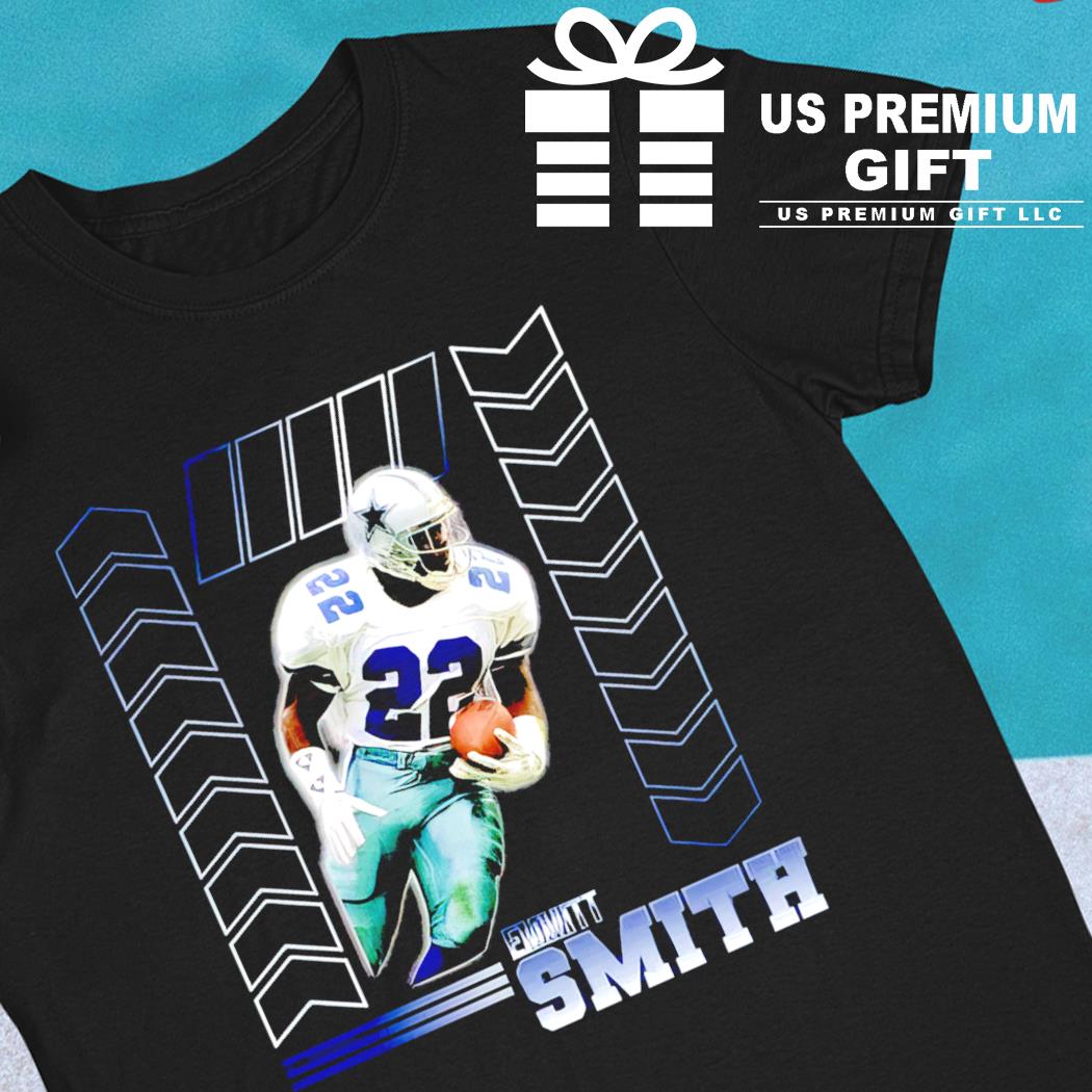 Emmitt Smith 22 Dallas Cowboys football player Vintage gift shirt