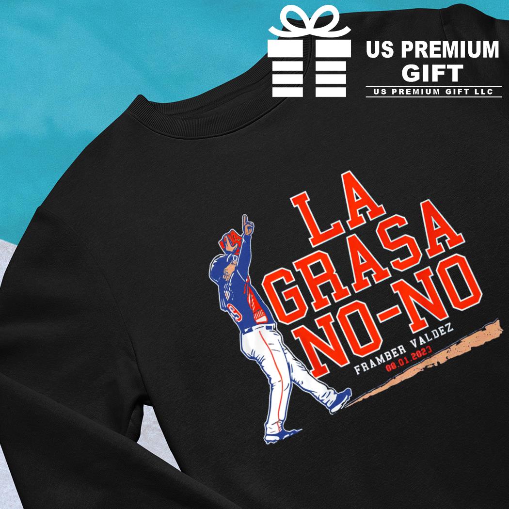 Framber Valdez - La Grasa - Houston Baseball T-Shirt