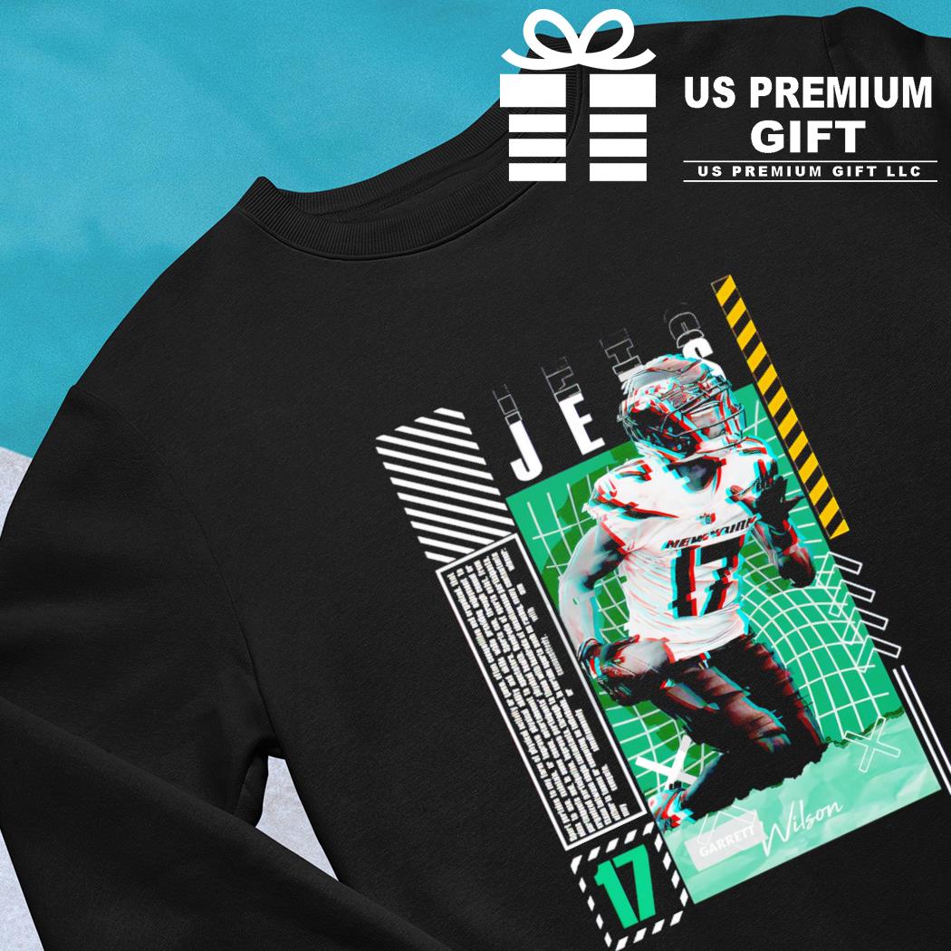 Garrett Wilson 17 New York Jets football player poster shirt, hoodie,  sweater, long sleeve and tank top