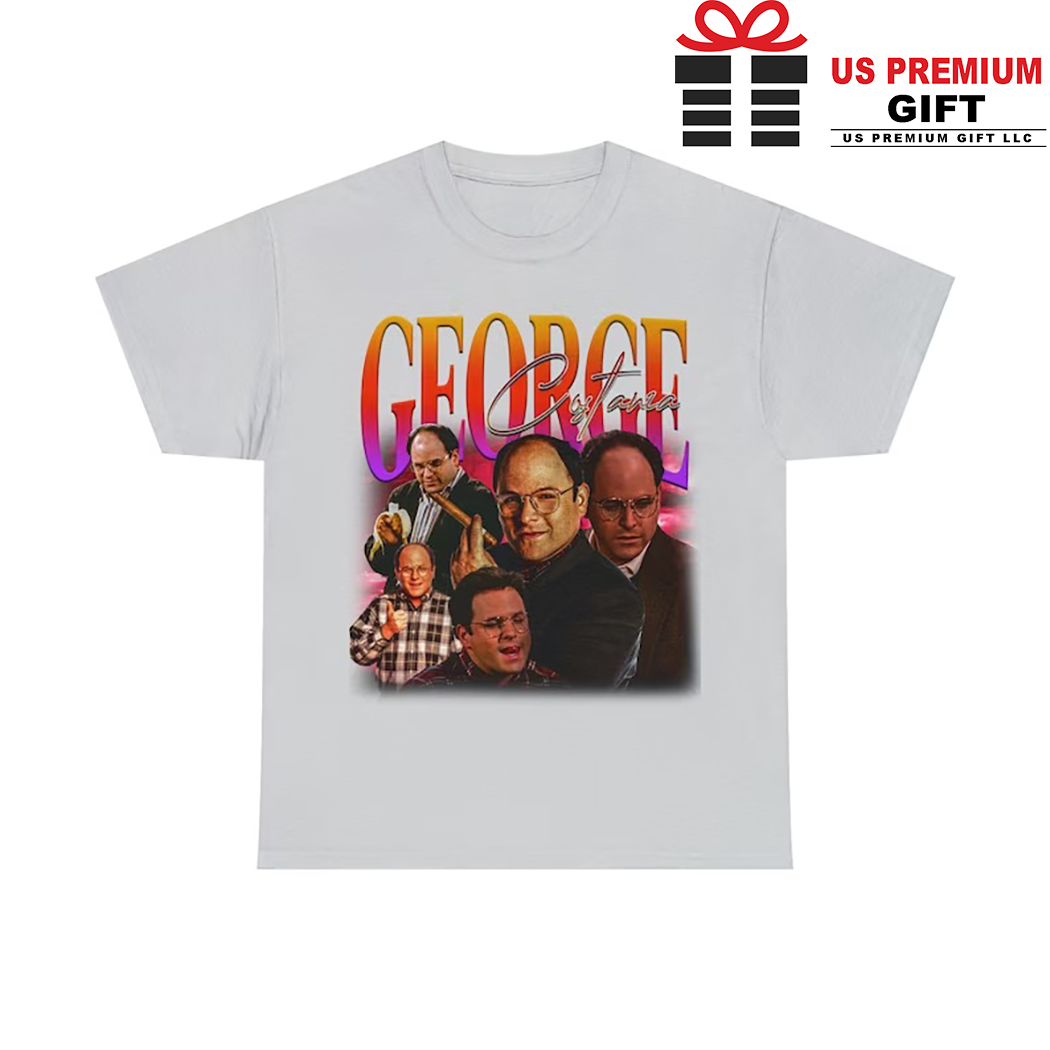 George Costanza Homage T-Shirt Vintage 90S Funny Tees For Her Sweatshirt  Hoodie - DadMomGift