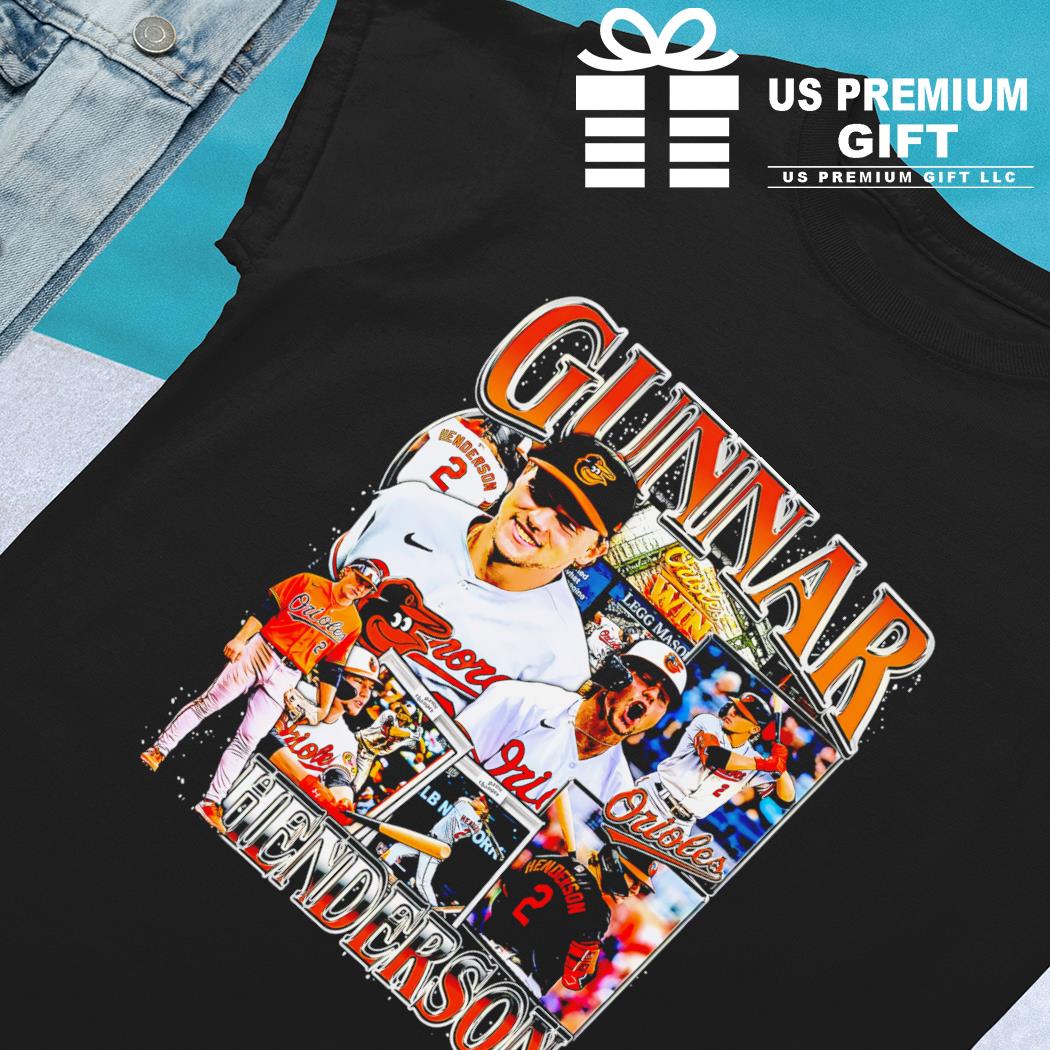 Top Gunnar Henderson. - Baltimore Baseball T-Shirt