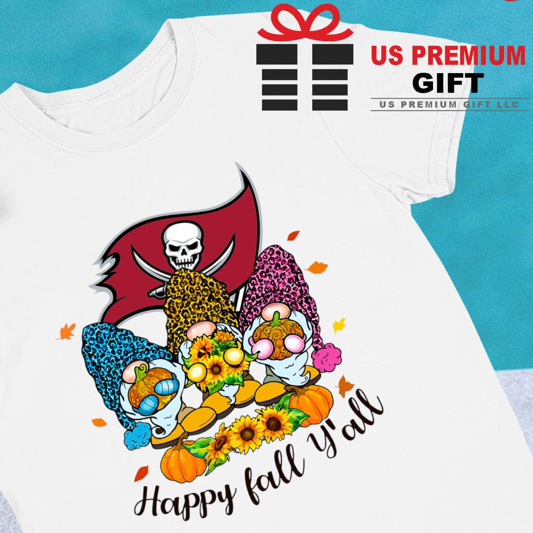 Tampa Bay Buccaneers Happy Fall Y'all shirt, hoodie, sweater, long