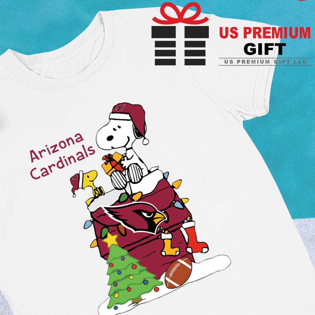 Snoopy Arizona Cardinals Christmas shirt, hoodie, sweater, long sleeve and tank  top