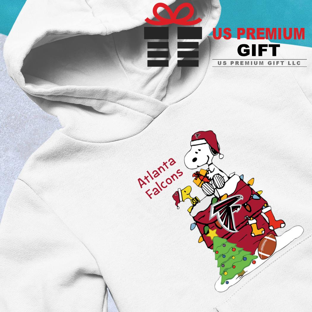 Happy Merry Christmas Snoopy Atlanta Falcons logo gift shirt, hoodie,  sweater, long sleeve and tank top