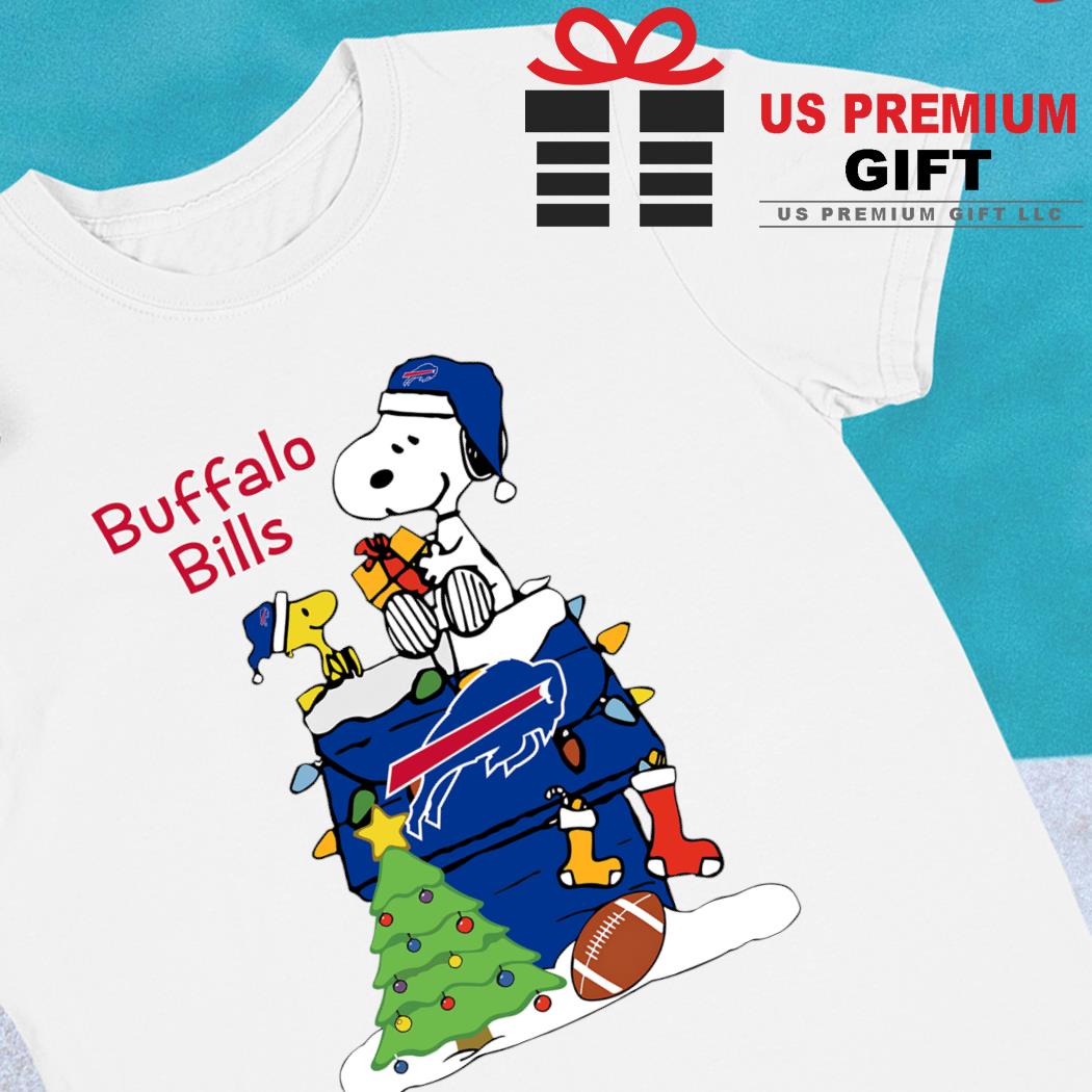 Happy Merry Christmas Snoopy Buffalo Bills logo gift shirt, hoodie,  sweater, long sleeve and tank top