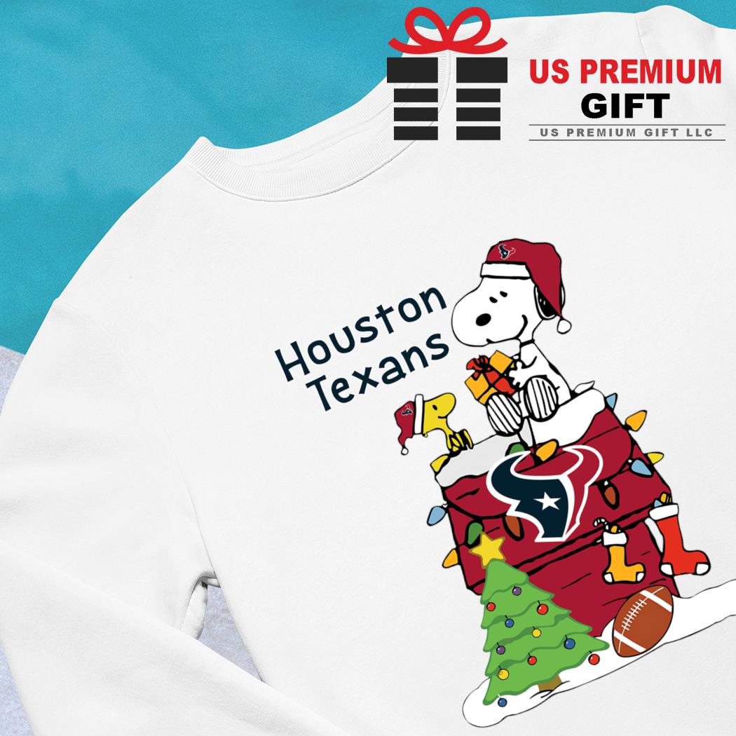 Nfl Houston Texans Snoopy The Peanuts Christmas Shirt - High