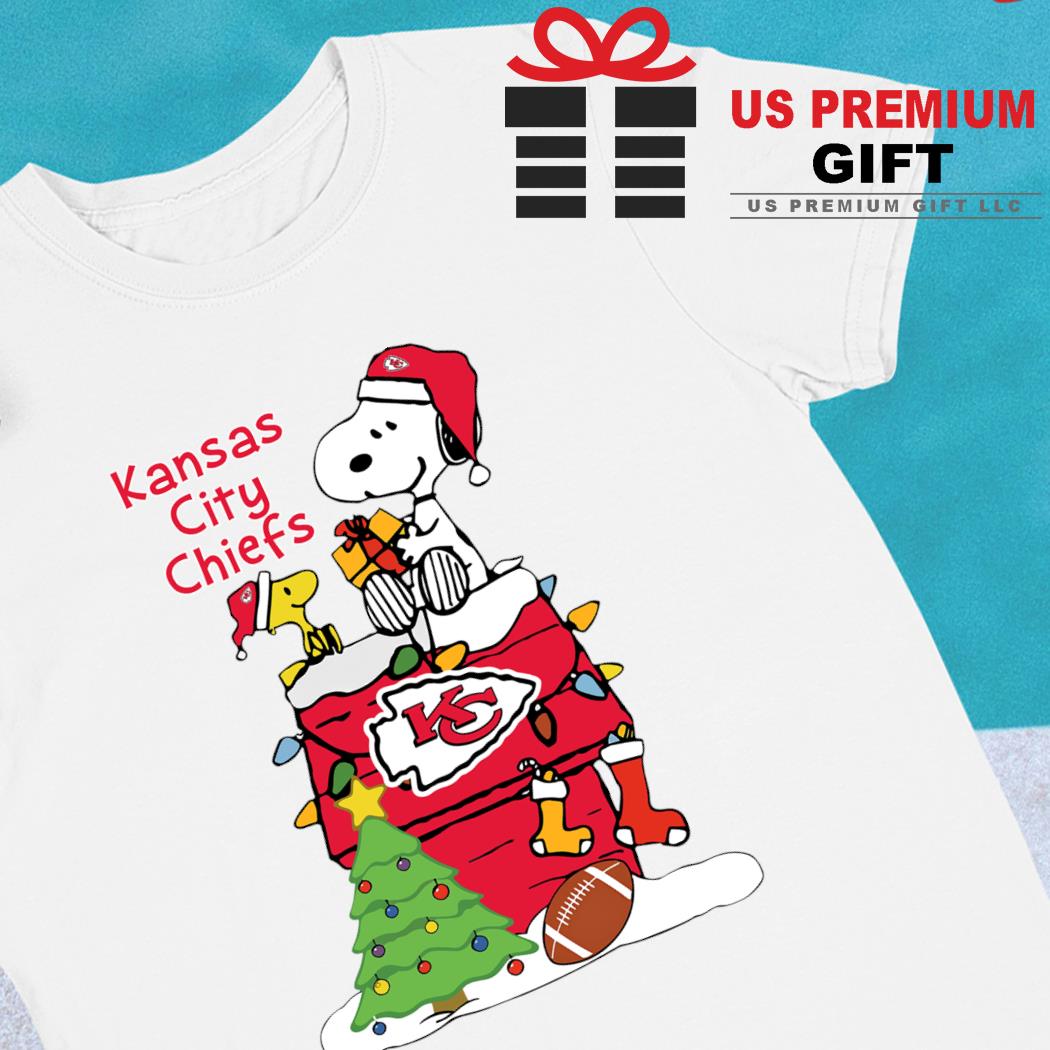 Happy Merry Christmas Snoopy Kansas City Chiefs logo gift shirt, hoodie,  sweater, long sleeve and tank top