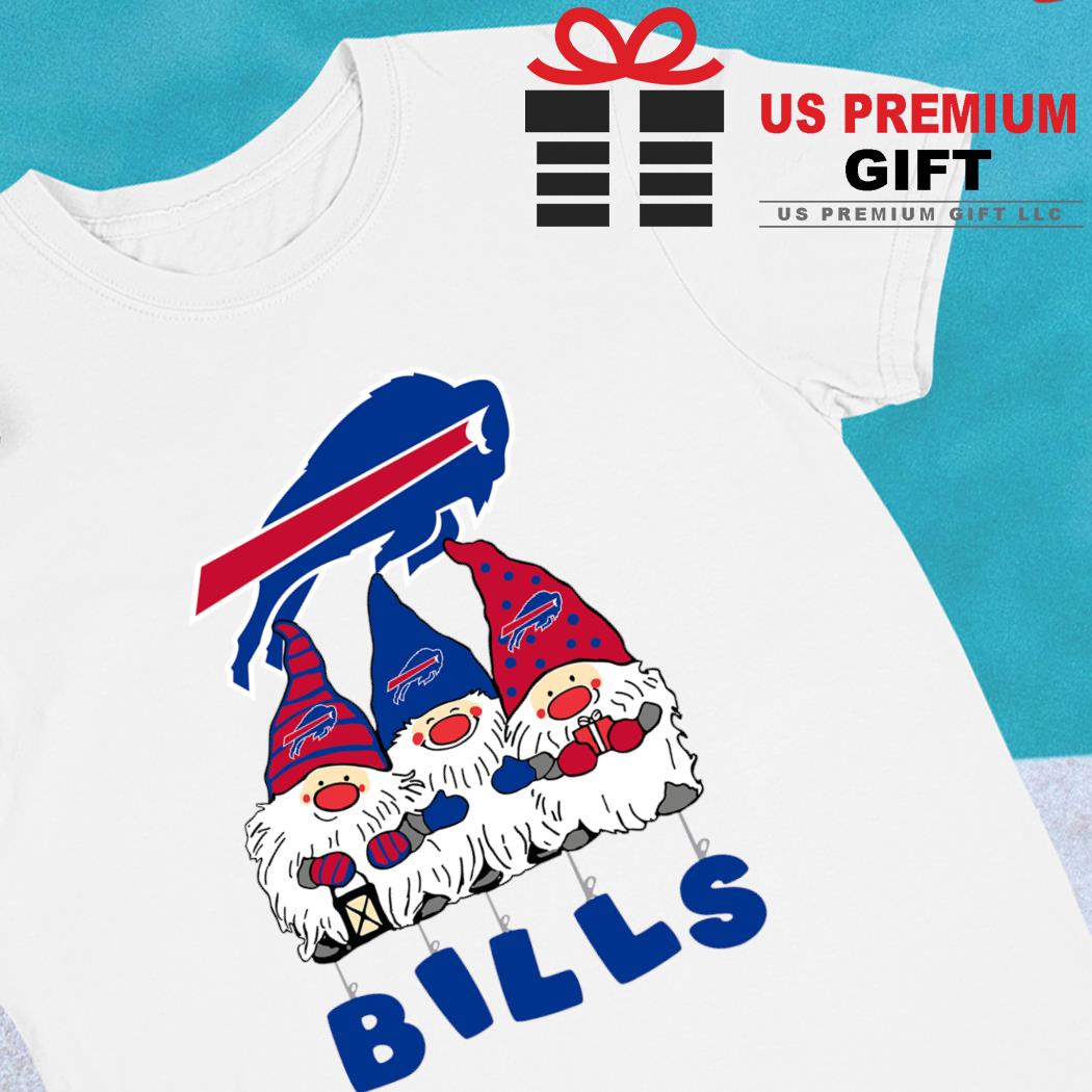 Happy Merry Christmas the Gnomes Buffalo Bills logo shirt, hoodie, sweater,  long sleeve and tank top