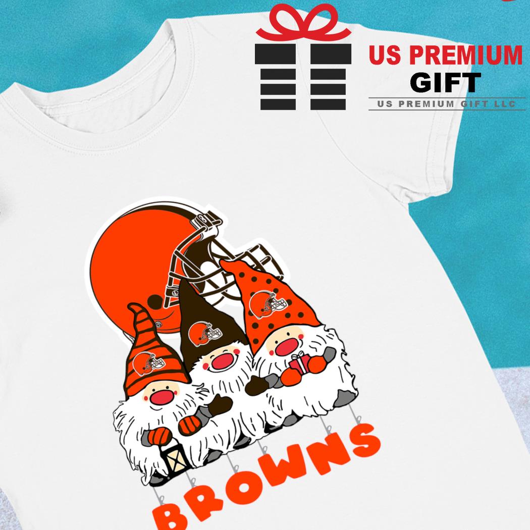 Cleveland Browns Football Gnomes Christmas 2023 shirt