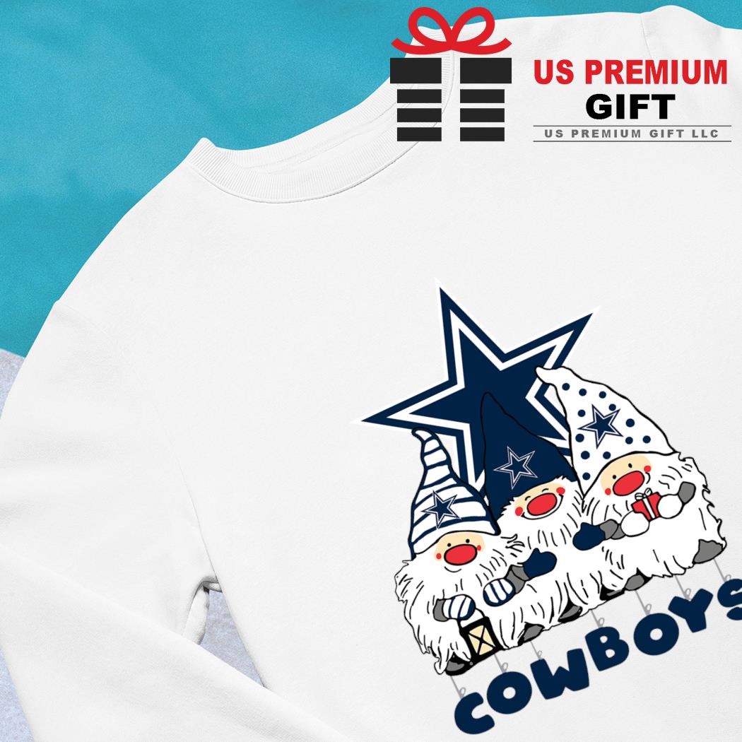 Happy Merry Christmas the Gnomes Dallas Cowboys logo shirt, hoodie