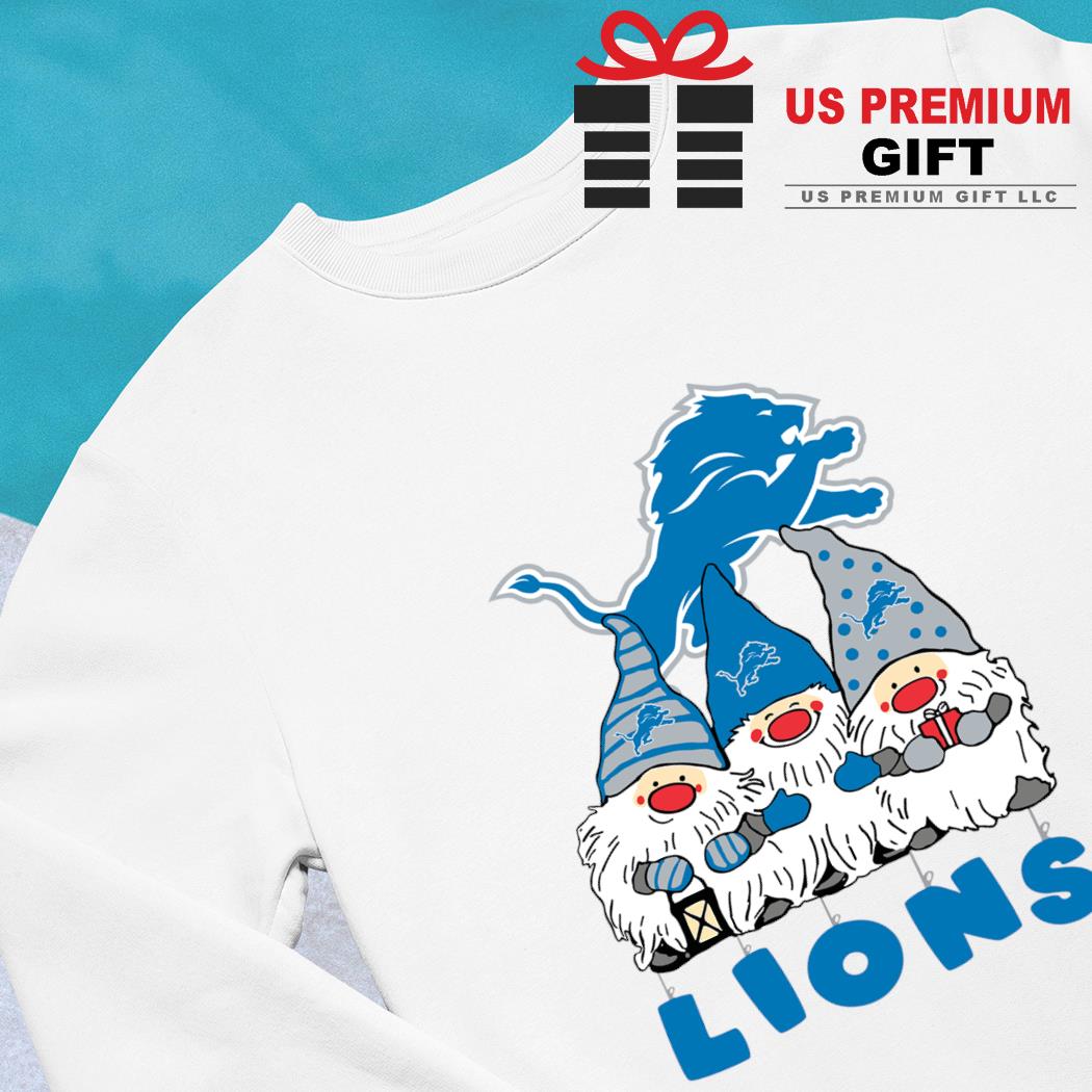 Detroit Lions The Gnomes Christmas Shirt