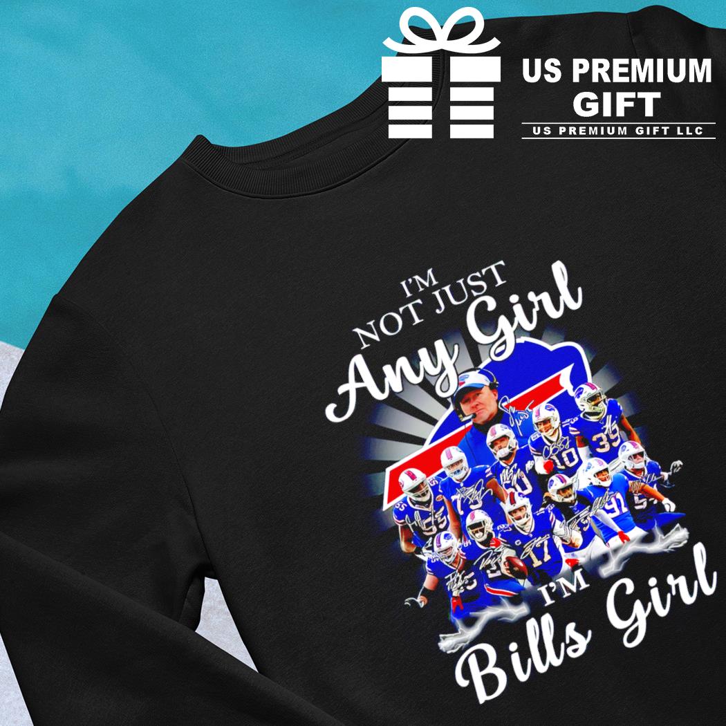 Black Girl Buffalo Bills Football T-Shirt, Buffalo Bills Gifts For