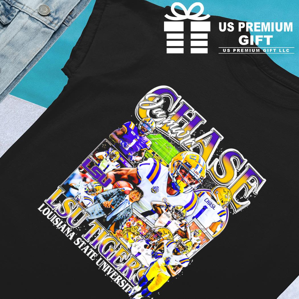 Ja'Marr Chase 1 LSU Tigers Louisiana State University football player  Vintage shirt, hoodie, sweater, long sleeve and tank top