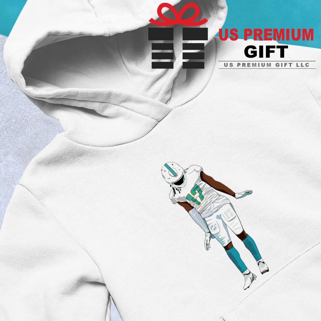 Jaylen Waddle 17 Miami Dolphins football player penguin dance funny shirt,  hoodie, sweater, long sleeve and tank top