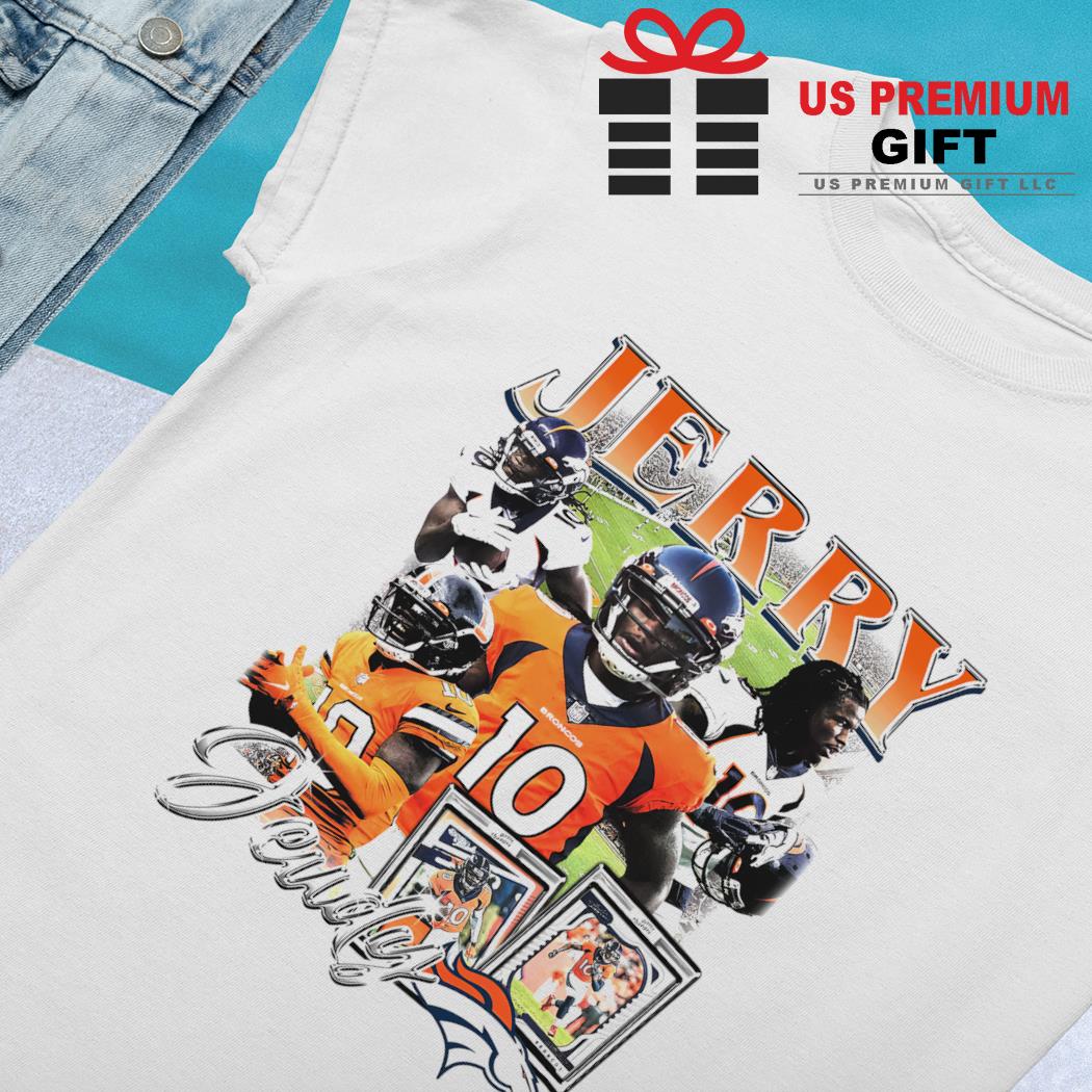 Jerry Jeudy 10 Denver Broncos football player poster gift shirt, hoodie,  sweater, long sleeve and tank top