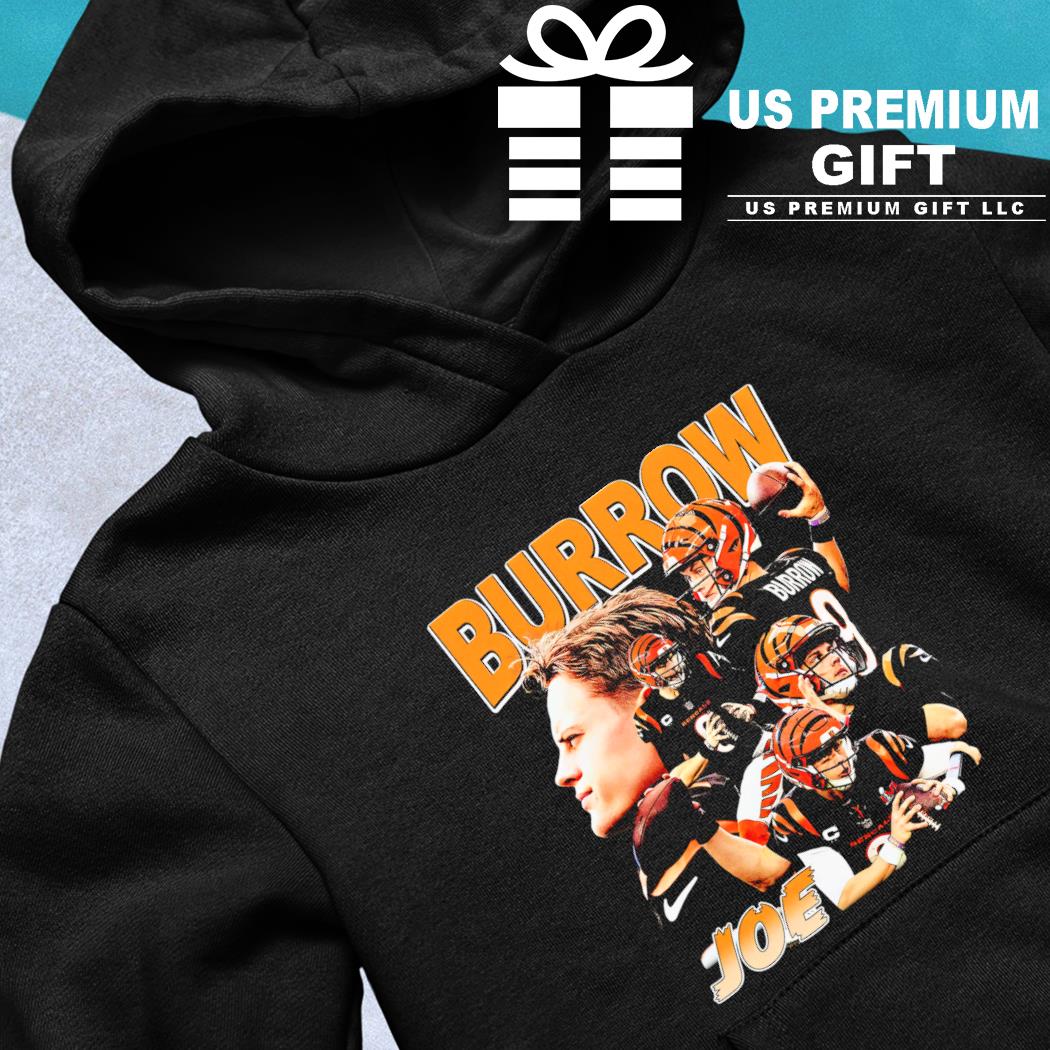 Joe Burrow Cincinnati Bengals Vintage Shirt, Trending Long Sleeve Unisex  Hoodie