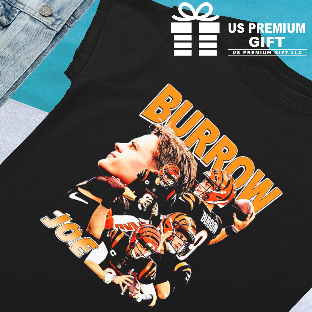 Joe Burrow 9 Cincinnati Bengals player football poster shirt