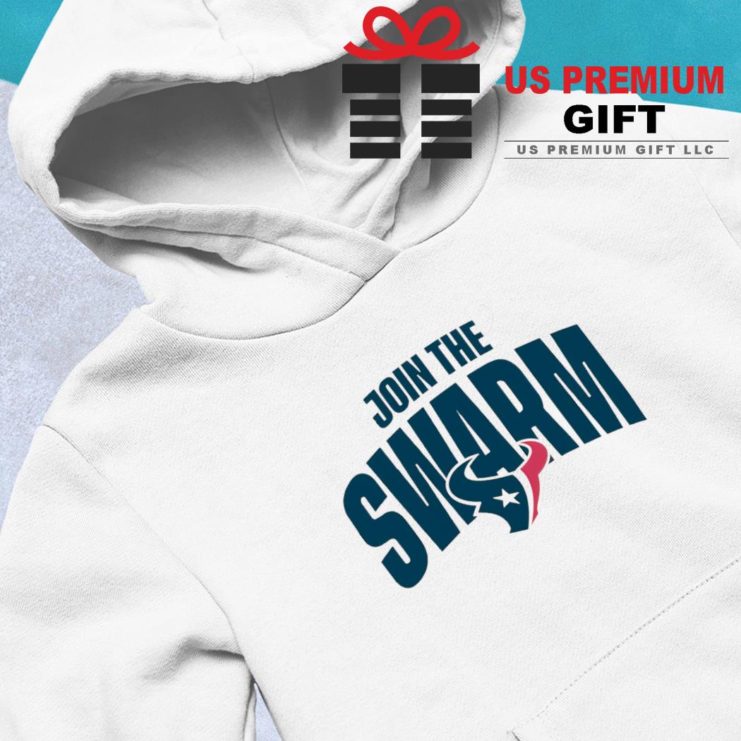 Join the swarm houston texans shirt, hoodie, sweater, long sleeve and tank  top