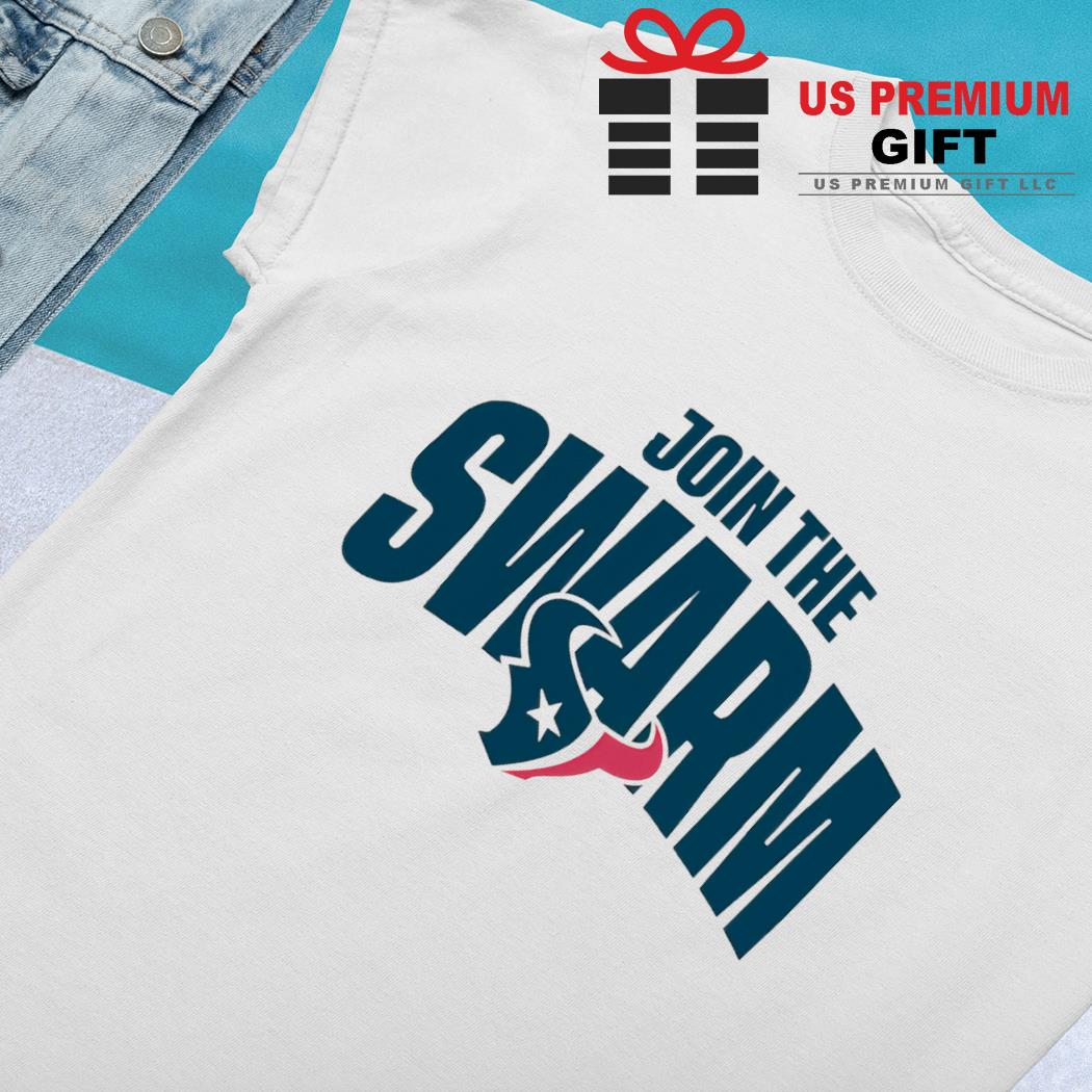 Official Texans team shop join the swarm houston texans T-shirt