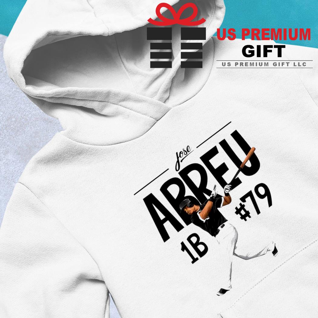 Jose Abreu 79 Chicago White Sox baseball player 1B outline gift