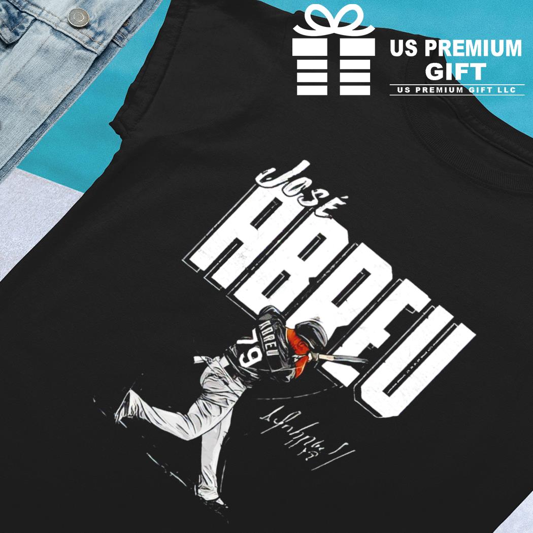 Jose Abreu 79 Chicago White Sox baseball player 1B outline gift shirt,  hoodie, sweater, long sleeve and tank top