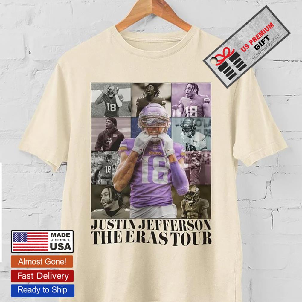 Justin Jefferson 18 Minnesota Vikings football player poster shirt, hoodie,  sweater, long sleeve and tank top