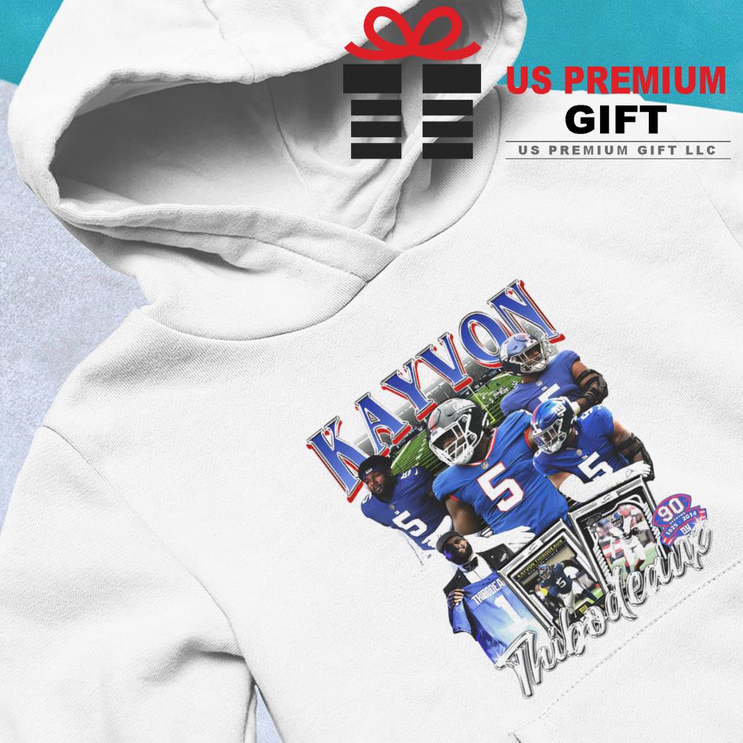 Kayvon Thibodeaux New York Giants 5 shirt, hoodie, sweater, long