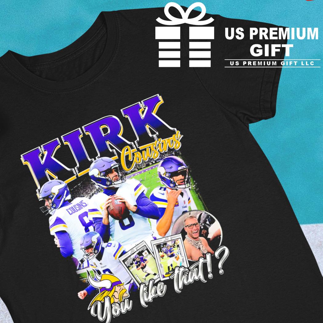 Kirk Cousins 8 Minnesota Vikings of football retro poster shirt, hoodie,  sweater, long sleeve and tank top