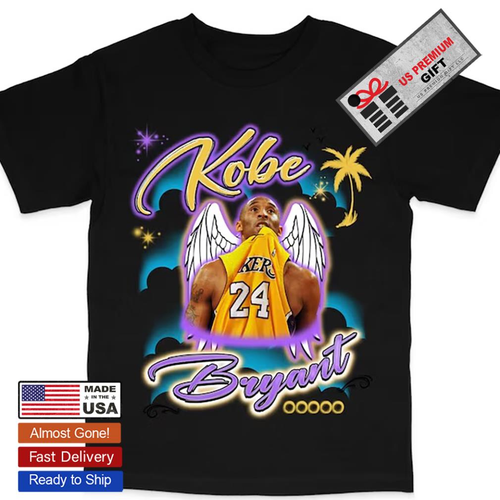 Kobe Bryant #24 Los Angeles Lakers western conference poster shirt