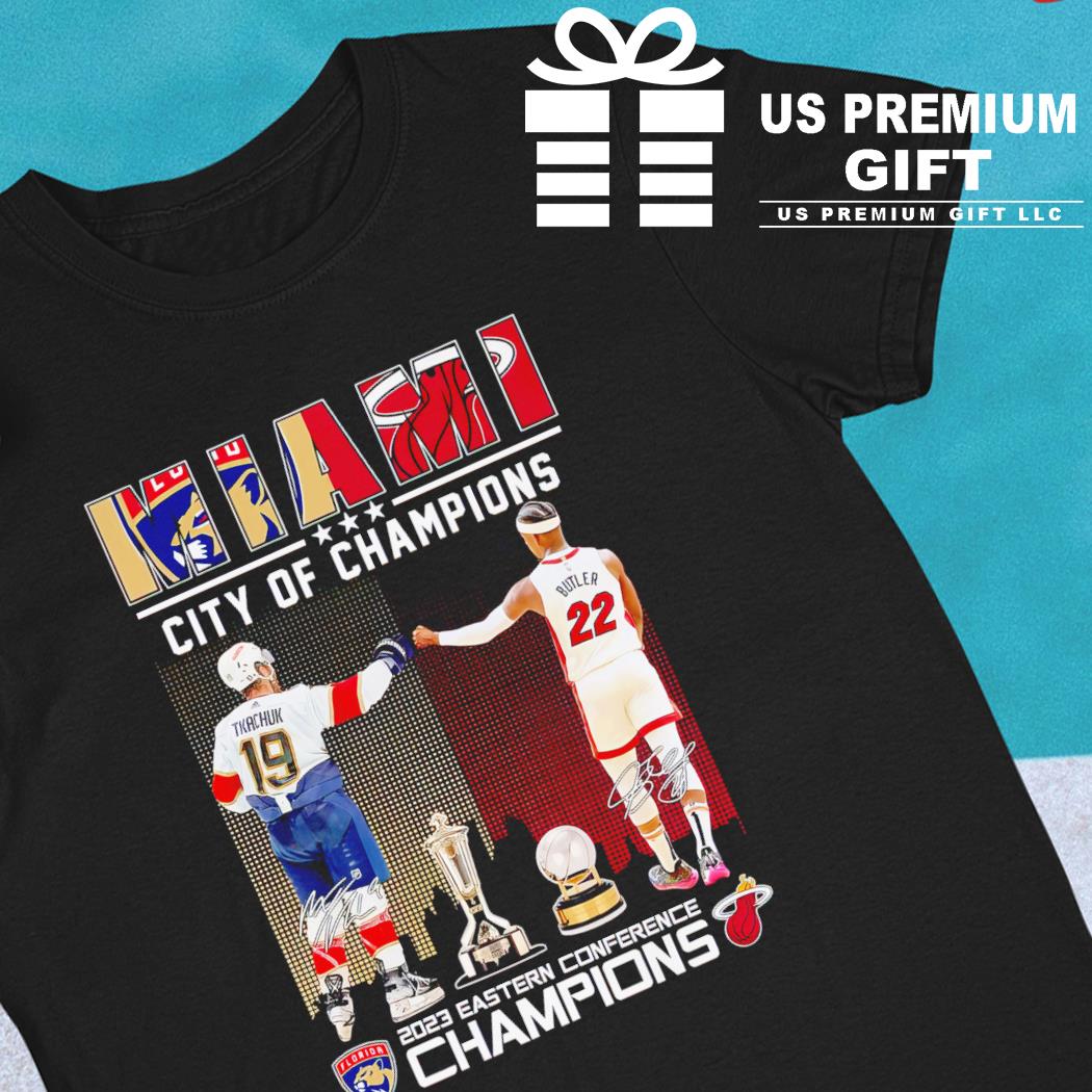 Miami Sports Teams City Of Champions Shirt, hoodie, sweater, long