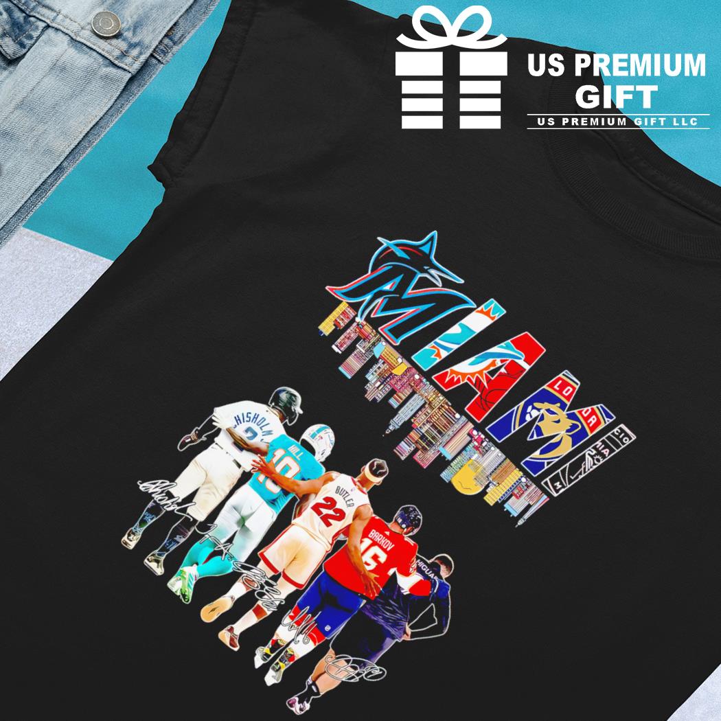 Miami Dolphins Legends Players 2023 Signatures shirt - Limotees