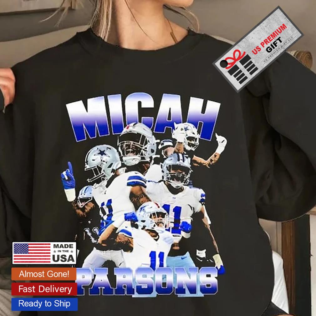 Micah Parsons 11 Dallas Cowboys player football poster shirt