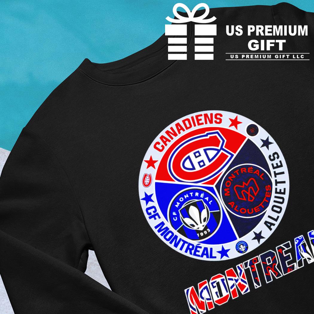 New XL Montreal Canadians Baby Blue Sweatshirt