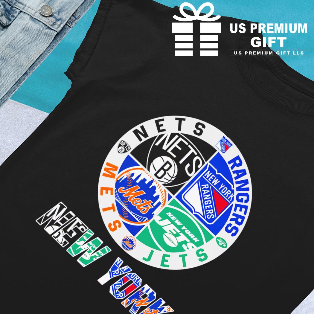 New York Nets New York Islanders New York Jets New York Mets New York City  2023 logo shirt, hoodie, longsleeve, sweatshirt, v-neck tee