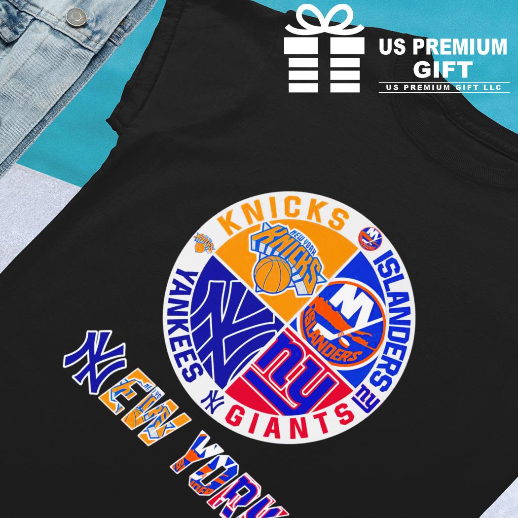 New York Sport Team Ny Yankees Ny Knicks And Ny Giants Shirt