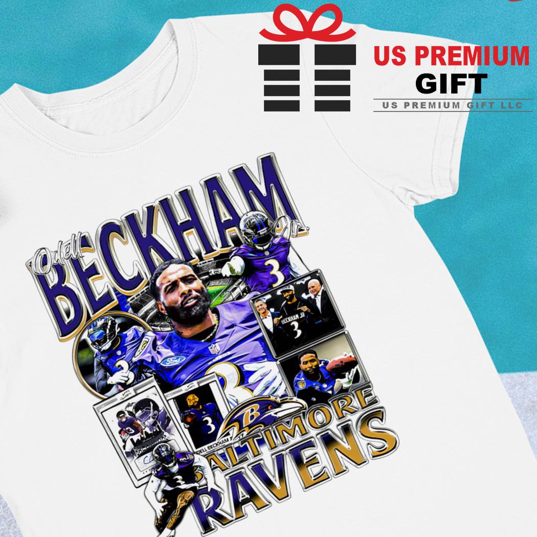 Official odell Beckham Jr 3 Baltimore Ravens shirt, hoodie, sweater, long  sleeve and tank top