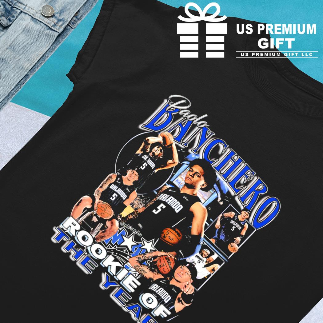 Original paolo Banchero Orlando Magic Rookie of the Year shirt